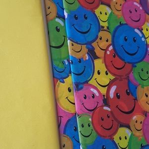 32 NEW Sheets Colorful Smiley Tissue Paper Papier de soie